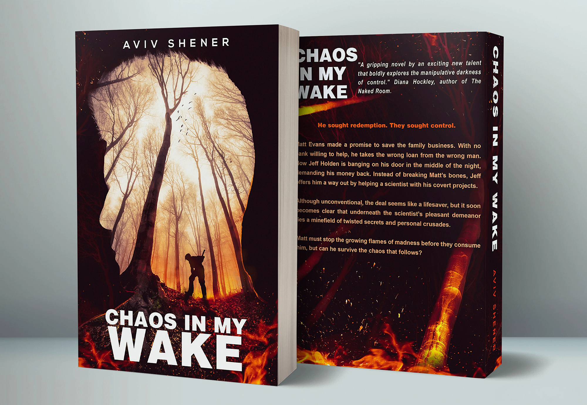 Chaos in My Wake mockup