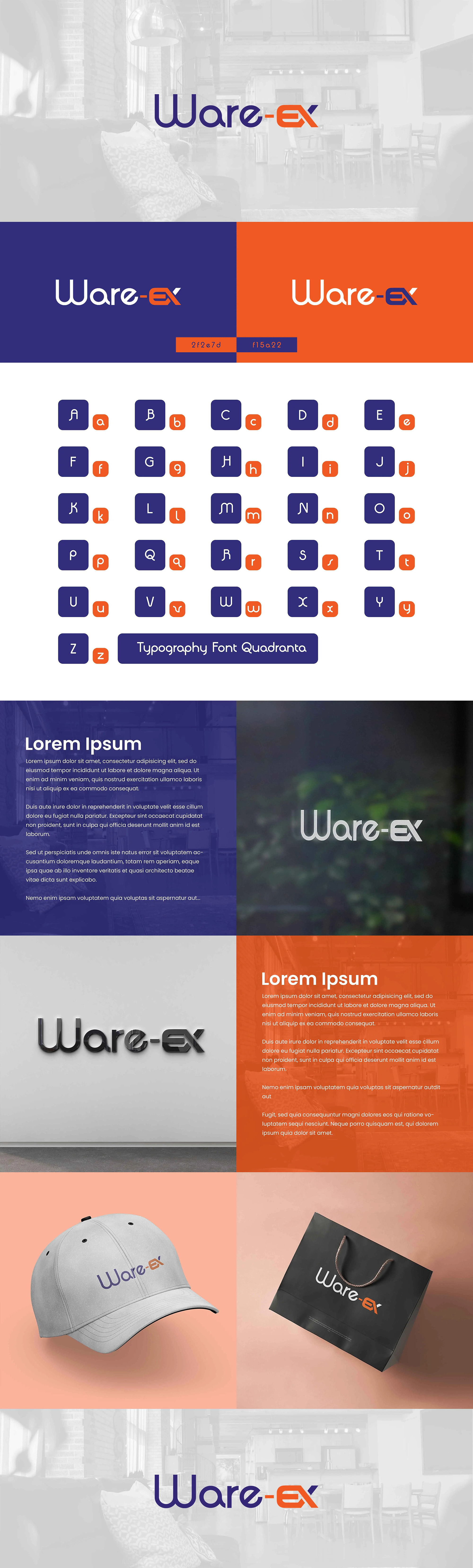 Ware-ex brand identity project