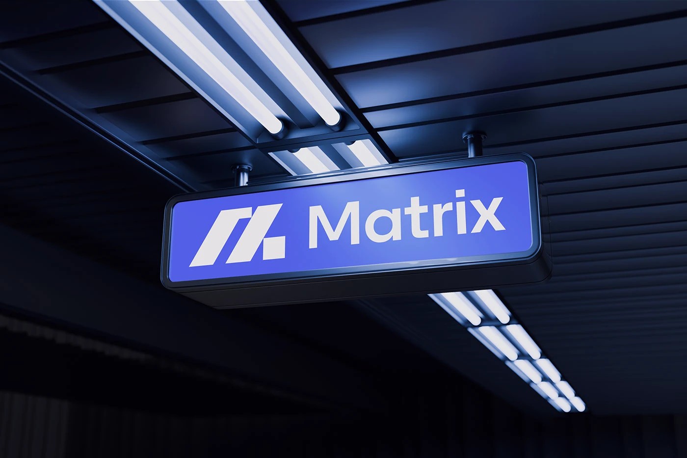 Matrix brand identity project by Mohamed Elamawy