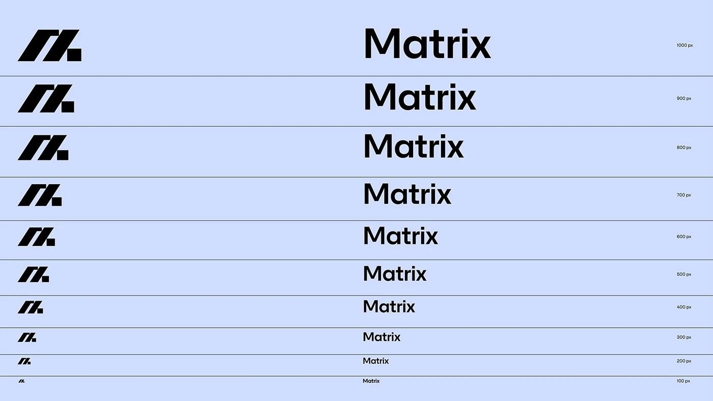 Matrix brand presentation — identity overview