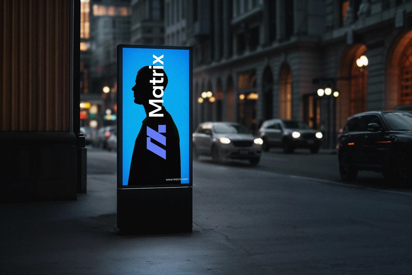 Matrix brand identity — promotional materials