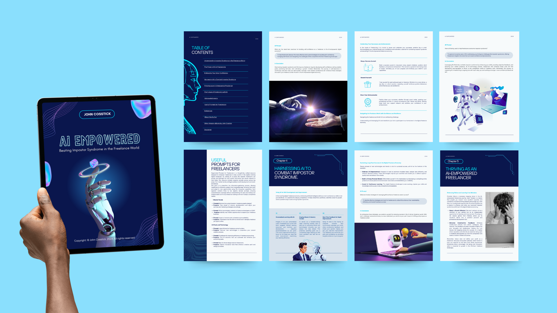 AI guide ebook layout and formatting