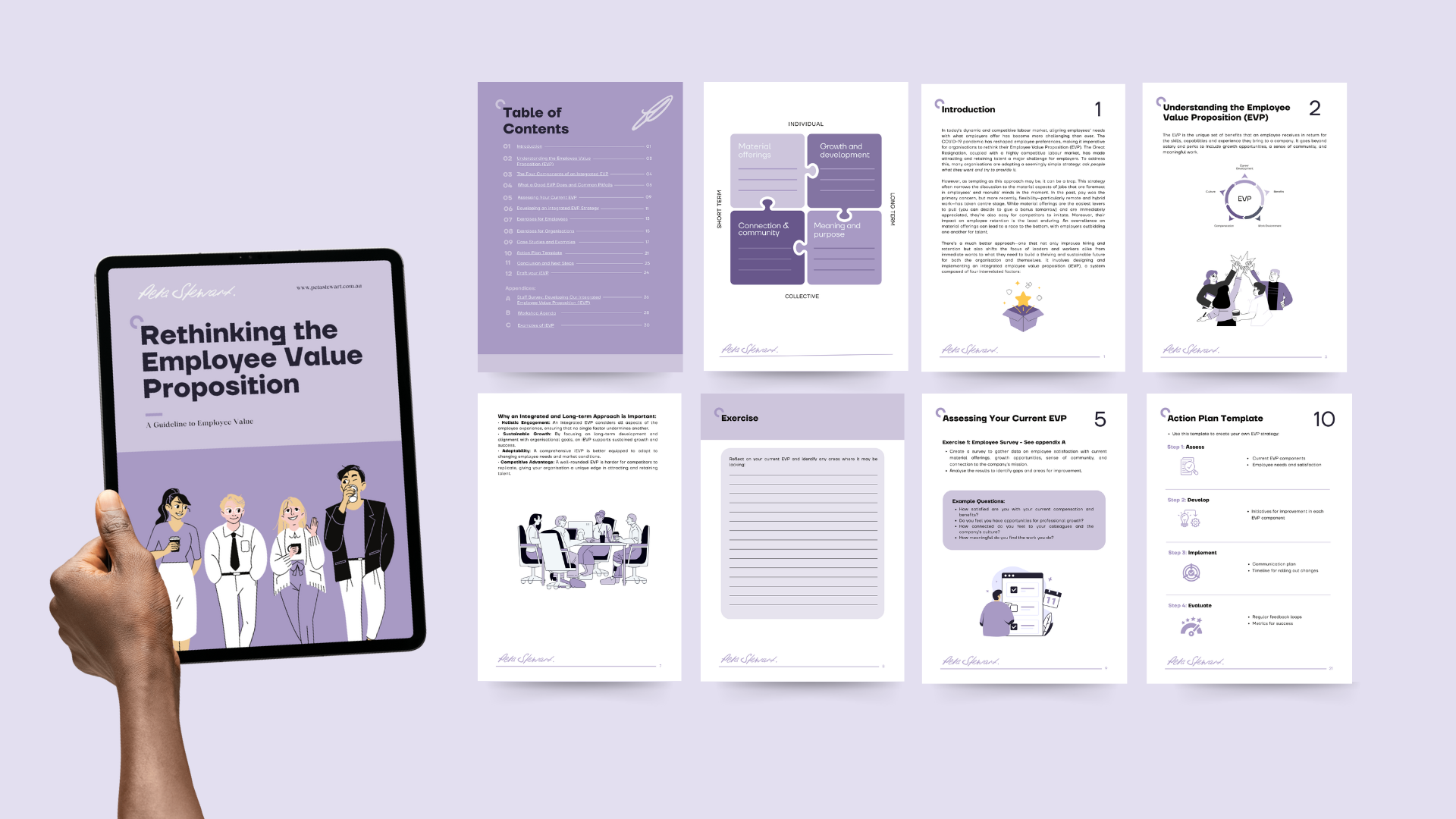 Business guide ebook layout