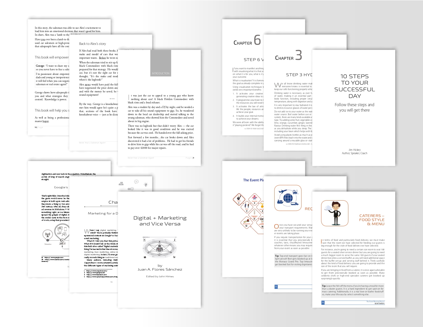Book interior formatting layout